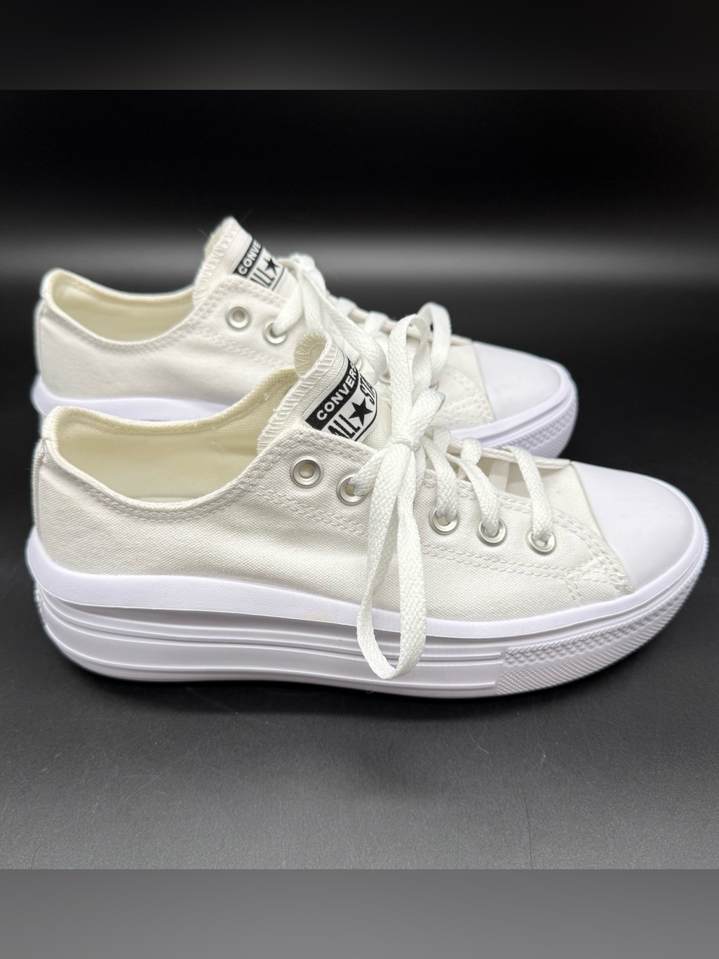 New Converse Chuck Taylor All Star Move Ox Platform Women Sz 7.5